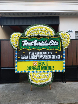 Papan Bunga Duka di Cirendeu
