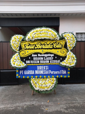 Papan Bunga Duka di Cirendeu