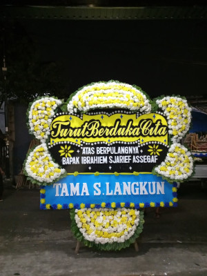 Papan Bunga Duka di Cirendeu
