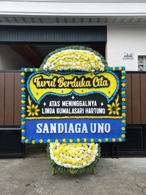 Papan Bunga Duka di Cirendeu
