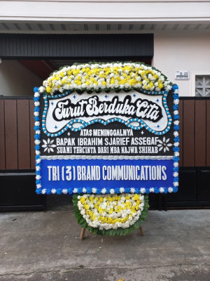 Papan Bunga Duka di Cirendeu